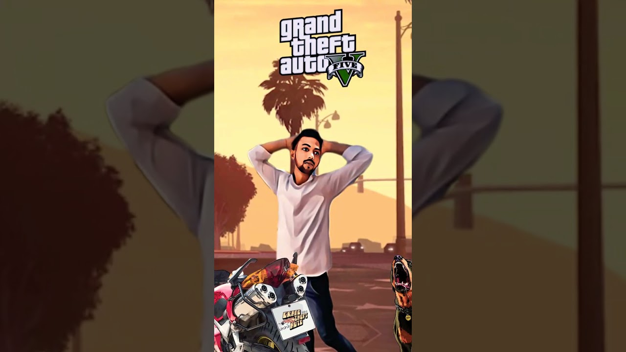 Instagram reels GTA effect tutorial|reels viral gta video