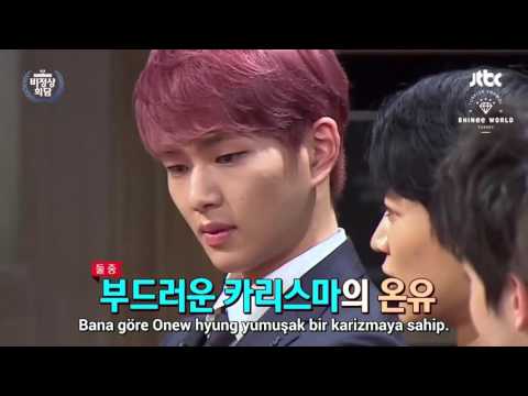 [Abnormal Summit] Minho Onew'nun Lider Karizmasından Bahsediyor (Türkçe Altyazılı)