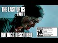 The Last of Us 2: RATINGS DESCRIBED + Reviews TOMORROW (TLOU2)