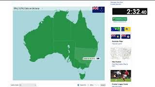 Seterra - Oceania 100% (2019 category) in 3:51