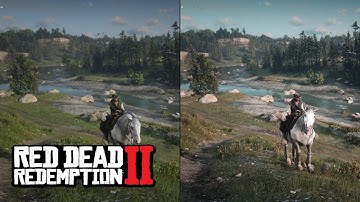 RDR2 | Vanilla vs N7E Film(ish) Reshade | Red Dead Redemption Modded Graphics Comparison Showcase