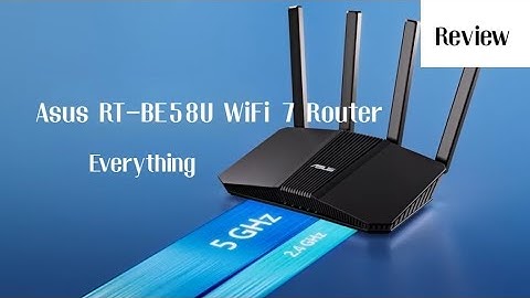 Everything you need to know about ASUS RT-BE58U WiFi 7 Router | Review