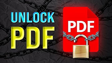 How to Unlock a PDF without Password (100% WORKING)