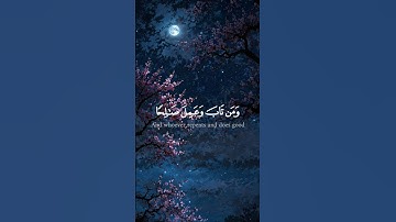 ارح سمعك و قلبك 🤍 قرآن كريم 🤍 اكتب شيئا تؤجر عليه 🤍