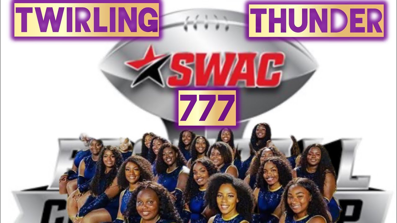 Prairie View A&M Marching Storm Twirling Thunder Color Guard 777 2025 SWAC Championship 5th Quarter