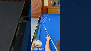 Advanced Kick Shot to pocket the eight ball #jpbilliard #billiard #billiards
