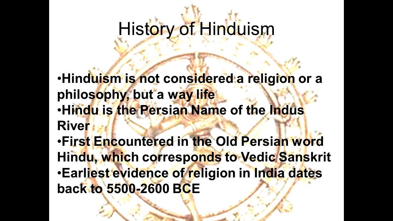 History of Hinduism