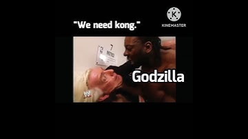 Typical Godzilla reaction 😂😂 (GvK meme) #comedy #shorts #godzilla #memes