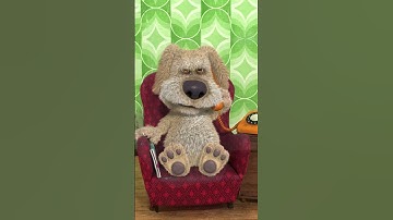 Talking Ben is not amused 😹 #TalkingTom #Remastered