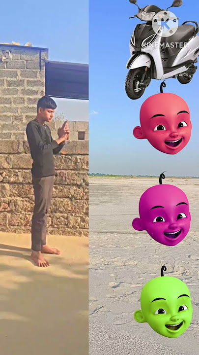 Upin ipin head to ato scooter,######shortsfeed  Rickshaw, ##Toto & JCB - ###