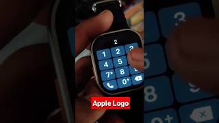 Apple Logo Secret Code For T800/T900 Ultra Smart Watch 2024 | Apple Logo T10 Ultra #applelogo #t800