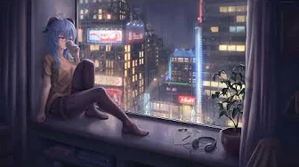 Peaceful Rain Sounds and Soft Piano Music - ASMR Anime Video for Studying and Stress Relief