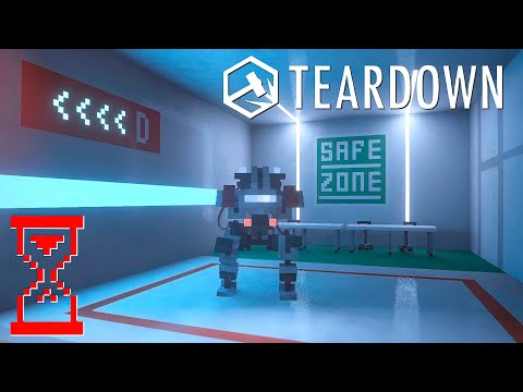 Видео: Первая встреча с боевыми Роботами // Teardown