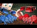 Minecraft | RED BASE VS BLUE BASE! (ARMY SOLDIER FORT WARS)