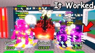 I Crafted The RAREST Brainrots In Secret admin abuse Steal a brainrot