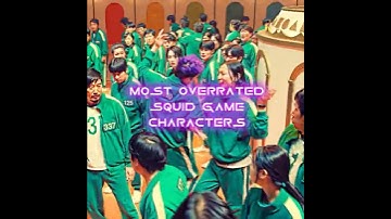 Most overrated squid game characters #thanos #saebyeok #junhee #squidgame #viral