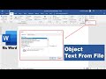 How to insert video, PowerPoint presentation, Excel sheet, PDF file etc in MS Word (Hindi) Tutorial