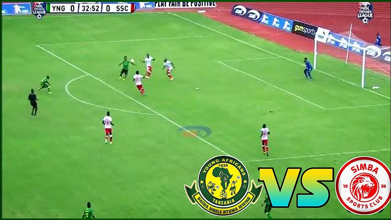 Yanga Sc Vs Simba Sc (2 - 1) | Nbc Premier League Ligi kuu - YouTube