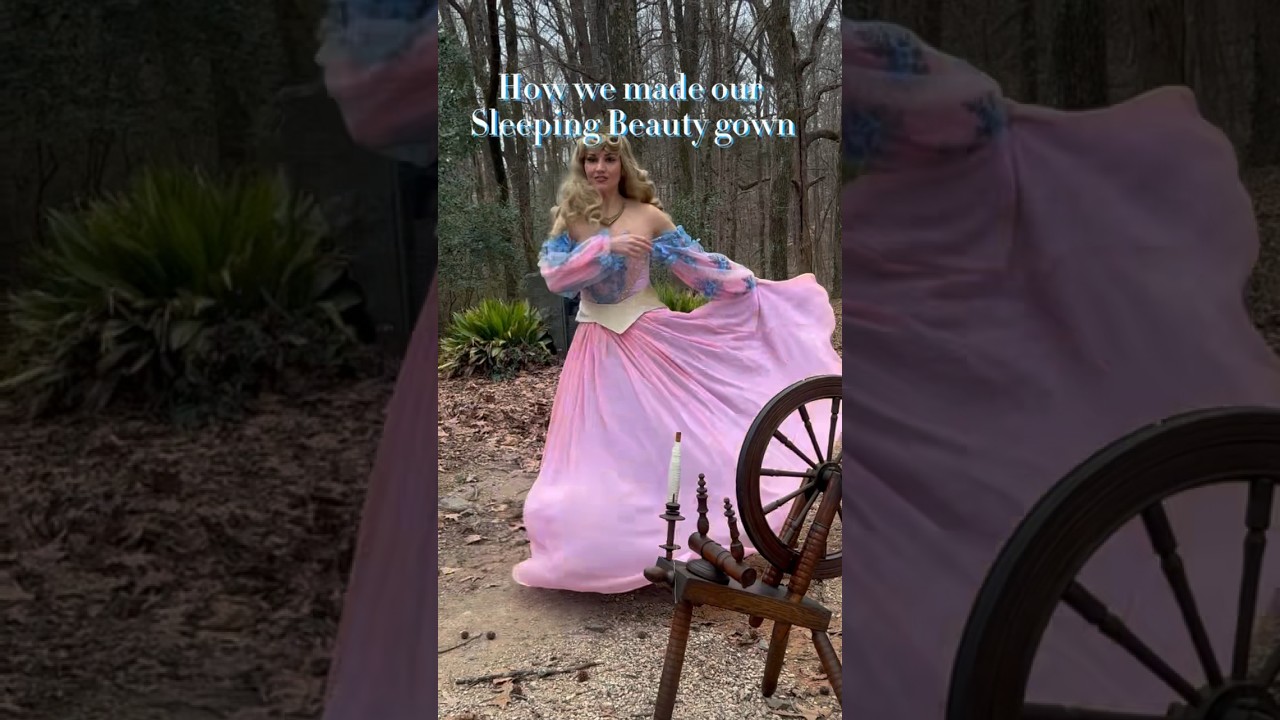 Why choose between pink or blue when you can have both? Thank you Zelouf fabrics! #disneyprincess