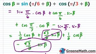 Sum and Difference Identities for Sine and Tangent