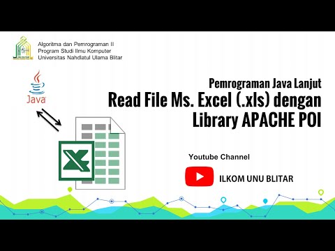 Video: Bagaimana cara mengambil data dari Excel menggunakan Apache POI?