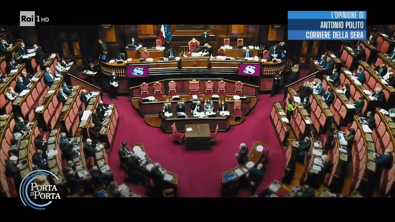 La partita del Quirinale  - Porta a porta 02/11/2021