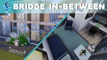 The Sims 4 - House Building - Bridge In-between