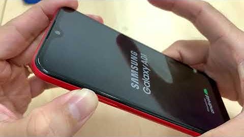 How to Hard reset Samsung Galaxy A01