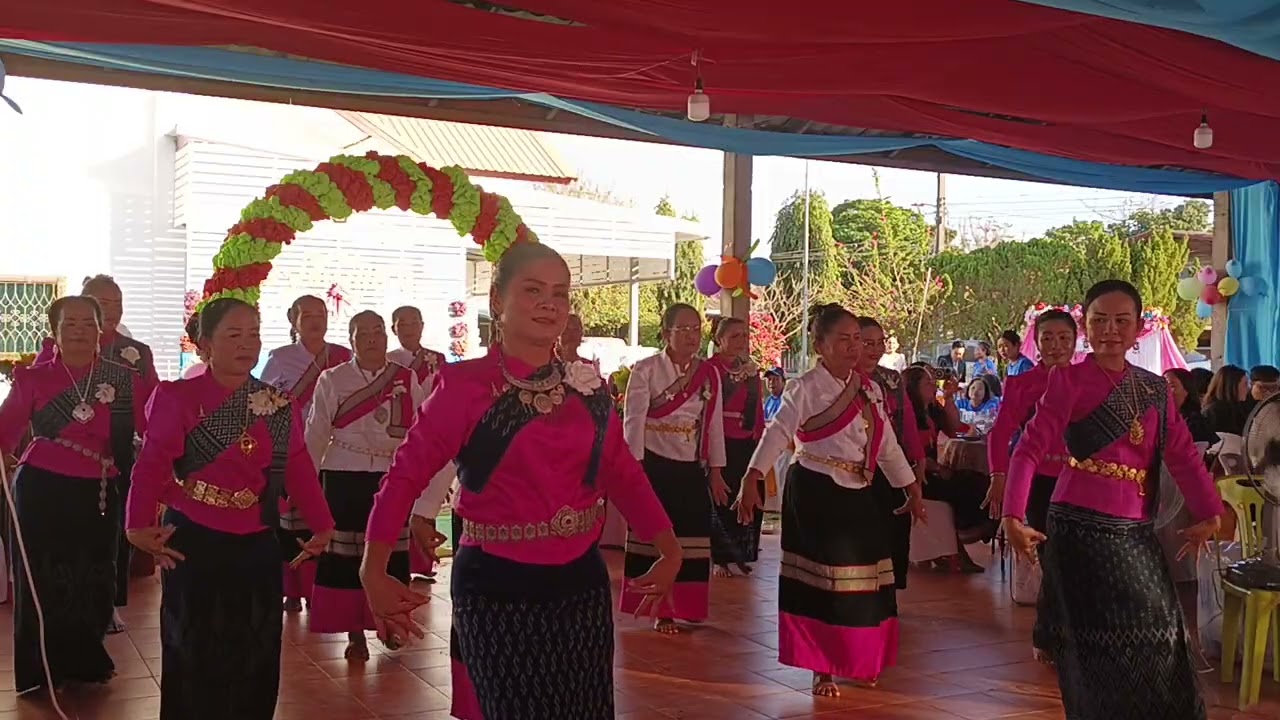 กลุ่มนางรำจิตอาสารำงานเกษีณย์ท่าน ผอ. ไก่ 29/1/2569