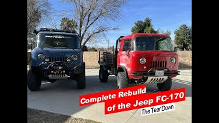 Tear down of the Jeep FC170