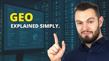 What is GEO? Generative Engine Optimization Explained Simply!