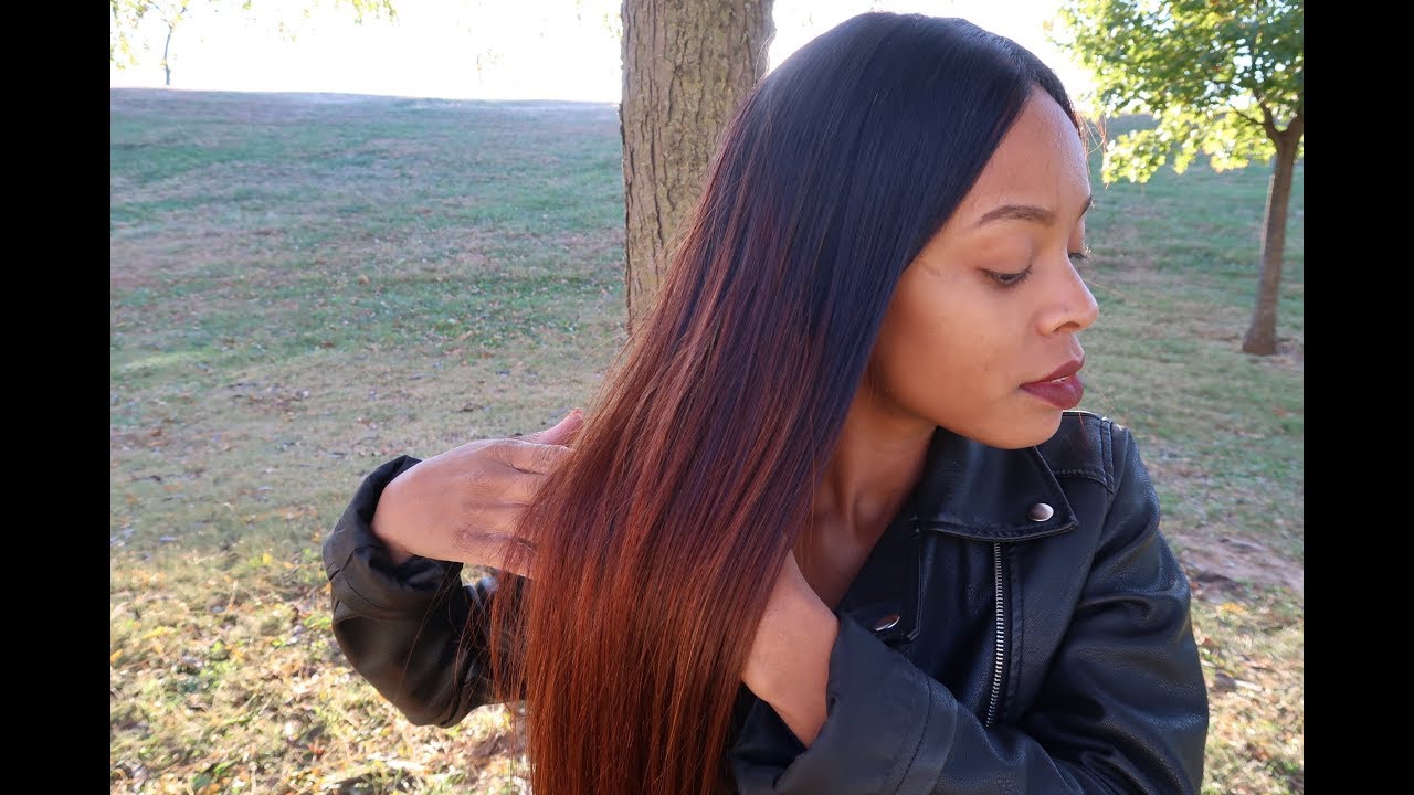 The PERFECT Fall Color Intense Copper Balayage Beauty Forever Hair