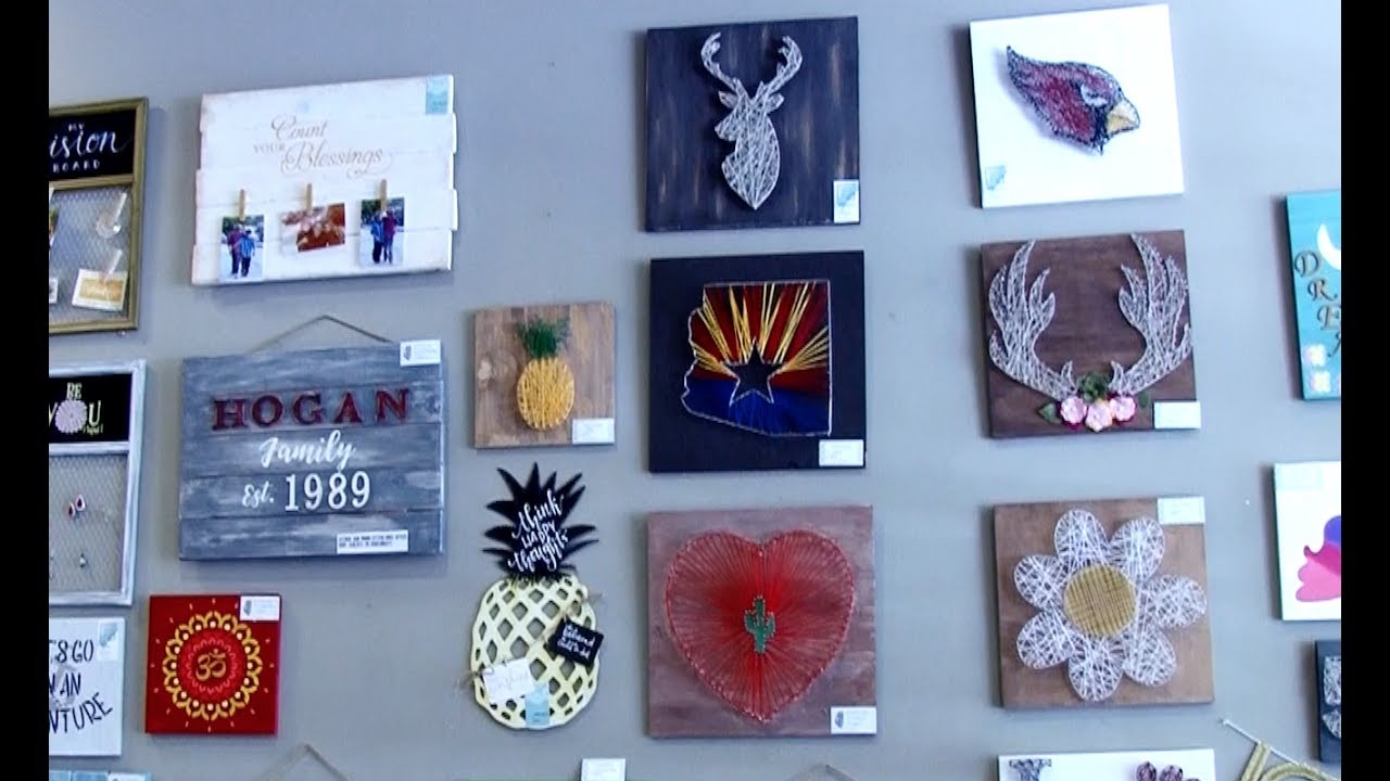A Pinterest Inspired Art Studio Pinspiration YouTube