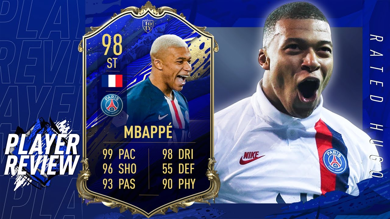 TOTY MBAPPE (98) ST PLAYER REVIEW | THE GREATEST STRIKER ...