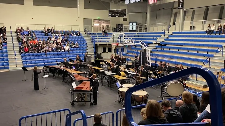 Kelly Walsh High School Percussion Ensemble  - 202...
