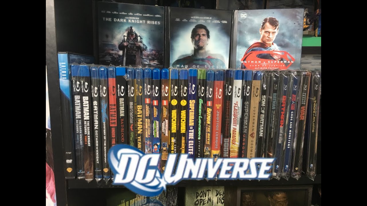 Complete Dc Animated Blu Ray Collection Youtube Complete Dc Animated Blu Ray Collection Youtube