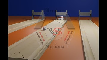Blender Modeling and Animation Bowling play How to simulation look like