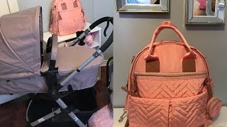 skip hop hearts diaper bag