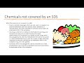 Episode 69 Hazard Communication - do I need an SDS for that?