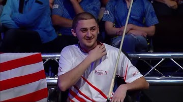 Skyler Woodward vs Albin Ouschan | 2015 Mosconi Cup