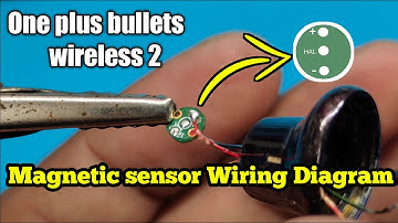 Magnetic sensor Wiring Procedure || One plus Bullets wireless 2 || buttonset