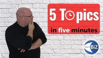 A level Business Revision - 5 Topics in Five Minutes!