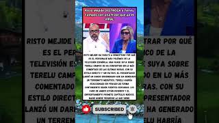 💣 Risto Mejide DESTROZA a Terelu Campos con una frase que ya es VIRAL