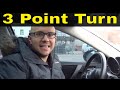How To Do A 3 Point Turn In 3 Easy Steps-Beginner Driving Lesson