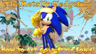 How to Unlock Gold Style Sonic FAST! (Sonic Speed Simulator Reborn Guide)