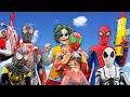 What If 5 SPIDER-MAN in 1 HOUSE ? | Hey All SuperHero , Go To RESCUE Fire SUPERHERO From BAD-HERO !!