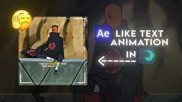 Alight Motion Text Animation Tutorial: Fade In/Out Effects (+preset) 📹