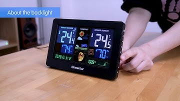 How to keep your Newentor weather station stay on all the time?
