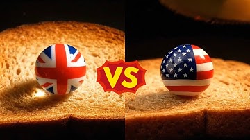 UK vs USA? Spreading Over 100 Country Flags on Toast ASMR 🌍✨ Which Spread Is The Most Satisfying?