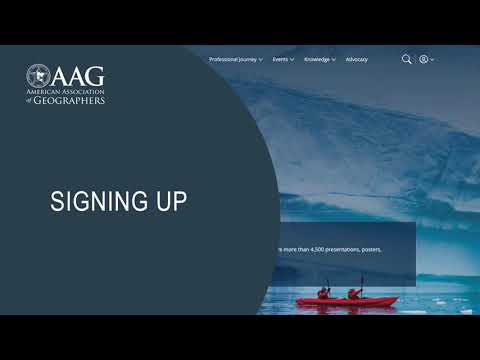 AAG Website Account Sign-up Process